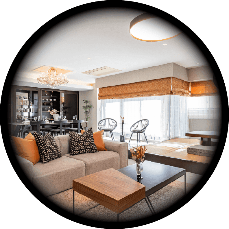 非日常を追求した贅沢な空間デザイン